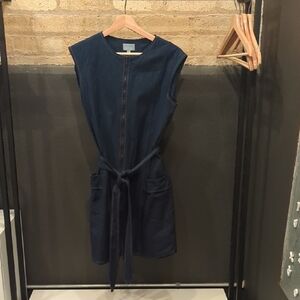 Maria Pinto Sleeveless Denim Tunic